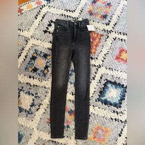 Free People Black Skinny Jeans